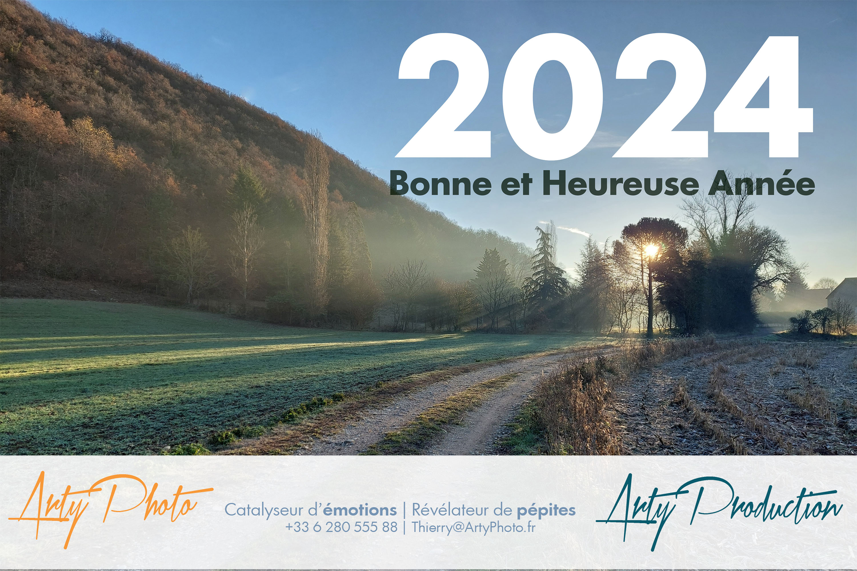 Meilleurs Voeux pour 2024 - Happy New year, best wishes for 2024